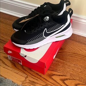 Nike Black and White Air Max Sneakers